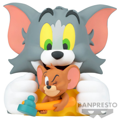 Figura Tom & Jerry Soft Vinil Tom & Jerry 13cm